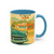 Retro Road Trip - Accent Coffee Mug (11, 15oz)
