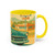 Retro Road Trip - Accent Coffee Mug (11, 15oz)