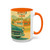 Retro Road Trip - Accent Coffee Mug (11, 15oz)