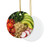 Harvest Bowl Delight - Decorative Ceramic Ornaments, Double-Sided (1pc, 3pcs, 5pcs, 10pcs)