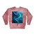 Fractal Harmony Wave - Unisex Color Blast Crewneck Sweatshirt