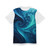 Fractal Harmony Wave - Unisex Cut & Sew Tee (AOP)
