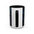 Fractal Harmony Wave - Accent Coffee Mug (11, 15oz)