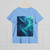 Fractal Harmony Wave - Women’s Maple Tee 