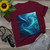 Fractal Harmony Wave - Women’s Maple Tee 
