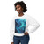 Fractal Harmony Wave - Unisex Lightweight Crewneck Sweatshirt