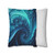 Fractal Harmony Wave - Square Poly Canvas Pillowcase