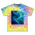 Fractal Harmony Wave - Unisex Tie Dye Cotton Tee