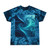 Fractal Harmony Wave - Tie-Dye Tee, Crystal