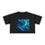 Fractal Harmony Wave - Women's Crop Tee