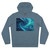 Fractal Harmony Wave - King Hooded Sweatshirt