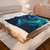 Fractal Harmony Wave - Velveteen Plush Blanket