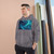 Fractal Harmony Wave - Champion Hoodie