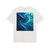 Fractal Harmony Wave - Unisex Heavy Oversize Tee