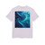 Fractal Harmony Wave - Unisex Heavy Oversize Tee
