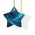 Fractal Harmony Wave - Decorative Ceramic Ornaments, Double-Sided (1pc, 3pcs, 5pcs, 10pcs)