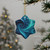 Fractal Harmony Wave - Decorative Ceramic Ornaments, Double-Sided (1pc, 3pcs, 5pcs, 10pcs)