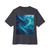 Fractal Harmony Wave - Unisex Oversized Boxy Tee