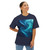 Fractal Harmony Wave - Unisex Oversized Boxy Tee