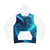 Fractal Harmony Wave - Athletic Hoodie (AOP)