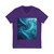 Fractal Harmony Wave - Unisex Jersey Short Sleeve V-Neck Tee