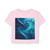 Fractal Harmony Wave - Women's Baby Tee