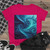 Fractal Harmony Wave - Women's Midweight Cotton Tee
