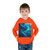 Fractal Harmony Wave - Toddler Pullover Fleece Hoodie