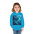 Fractal Harmony Wave - Toddler Pullover Fleece Hoodie