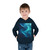 Fractal Harmony Wave - Toddler Pullover Fleece Hoodie