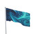 Fractal Harmony Wave - Double Sided Flag