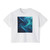 Fractal Harmony Wave - Women's Boxy Tee