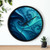 Fractal Harmony Wave - Wall Clock