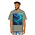 Fractal Harmony Wave - Men's Heavy Oversized Tee