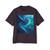 Fractal Harmony Wave - Men's Heavy Oversized Tee