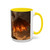 Golden Ember Leviathan - Accent Coffee Mug (11, 15oz)