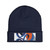 Fluid Dynamics - Knit Beanie (Embroidery)