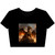 Golden Ember Leviathan - Women’s Poly-Cotton Crop Tee