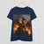 Golden Ember Leviathan - Women's Midweight Cotton Tee