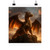 Golden Ember Leviathan - Matte Vertical Posters