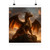 Golden Ember Leviathan - Matte Vertical Posters