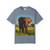 Majestic Elephant Spirit - Unisex Garment-Dyed T-shirt
