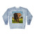 Majestic Elephant Spirit - Unisex Color Blast Crewneck Sweatshirt