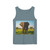 Majestic Elephant Spirit - Unisex Garment-Dyed Tank Top