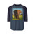 Majestic Elephant Spirit - Unisex Three-Quarter Sleeve Raglan Shirt