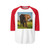 Majestic Elephant Spirit - Unisex Three-Quarter Sleeve Raglan Shirt
