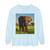 Majestic Elephant Spirit - Unisex Garment-dyed Long Sleeve T-Shirt