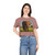 Majestic Elephant Spirit - Women's Crop Tee
