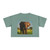 Majestic Elephant Spirit - Women's Crop Tee