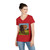 Majestic Elephant Spirit - Ladies' V-Neck T-Shirt